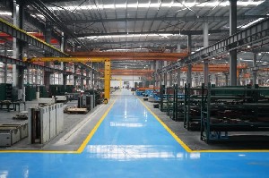 Khu sản xuất máy mài thông minh của Công ty Cổ phần Hàng Cơ Chiết Giang